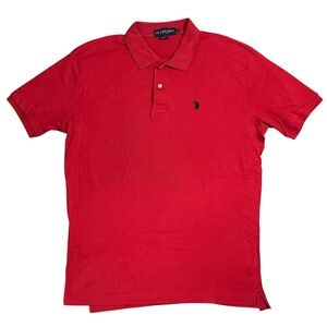 U.S. Polo Assn. Vibrant Red Polo Shirt